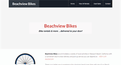 Desktop Screenshot of beachviewbikes.com