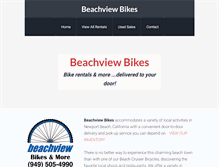 Tablet Screenshot of beachviewbikes.com